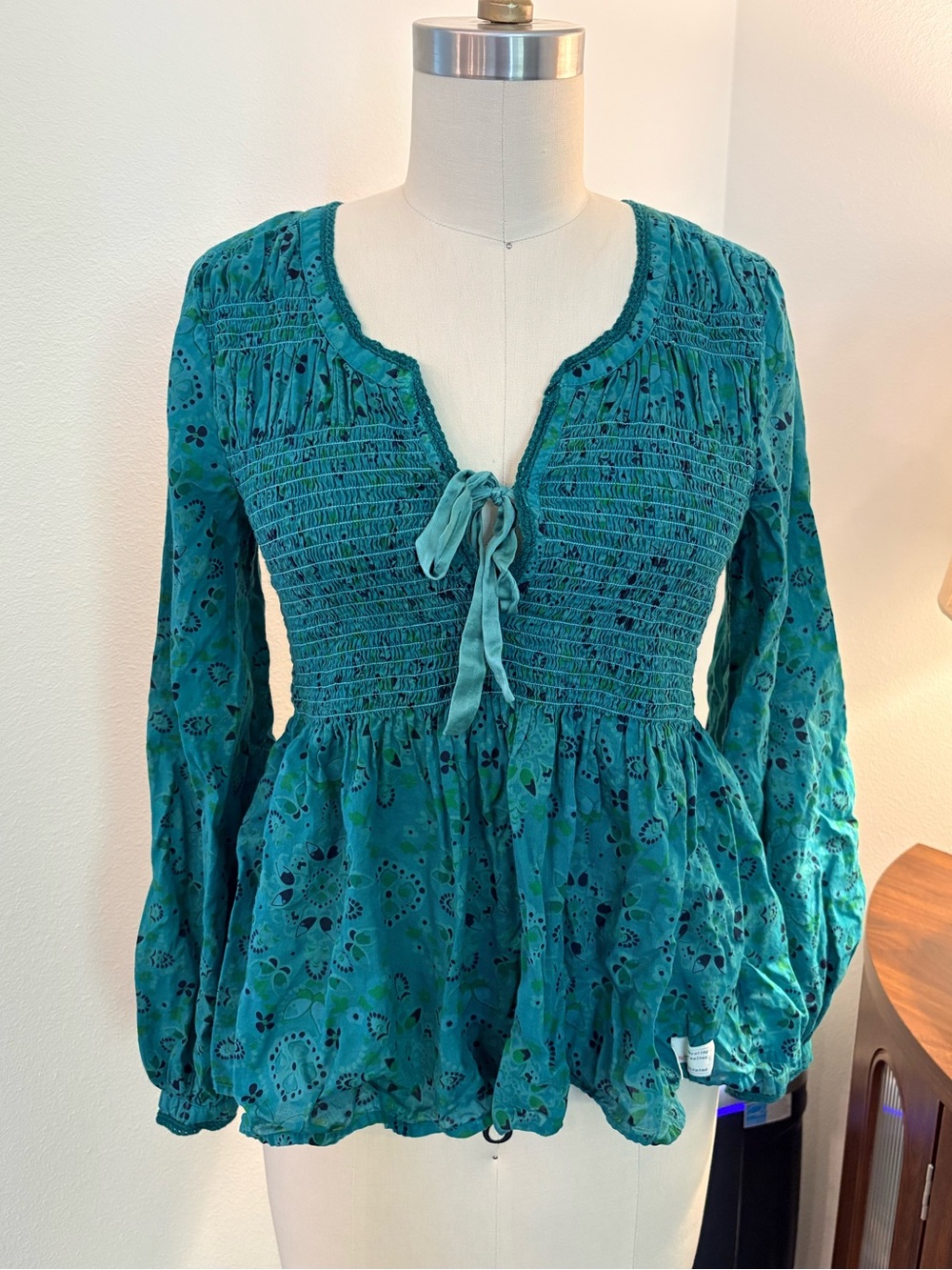 Odd Molly Cotton Smocked Top